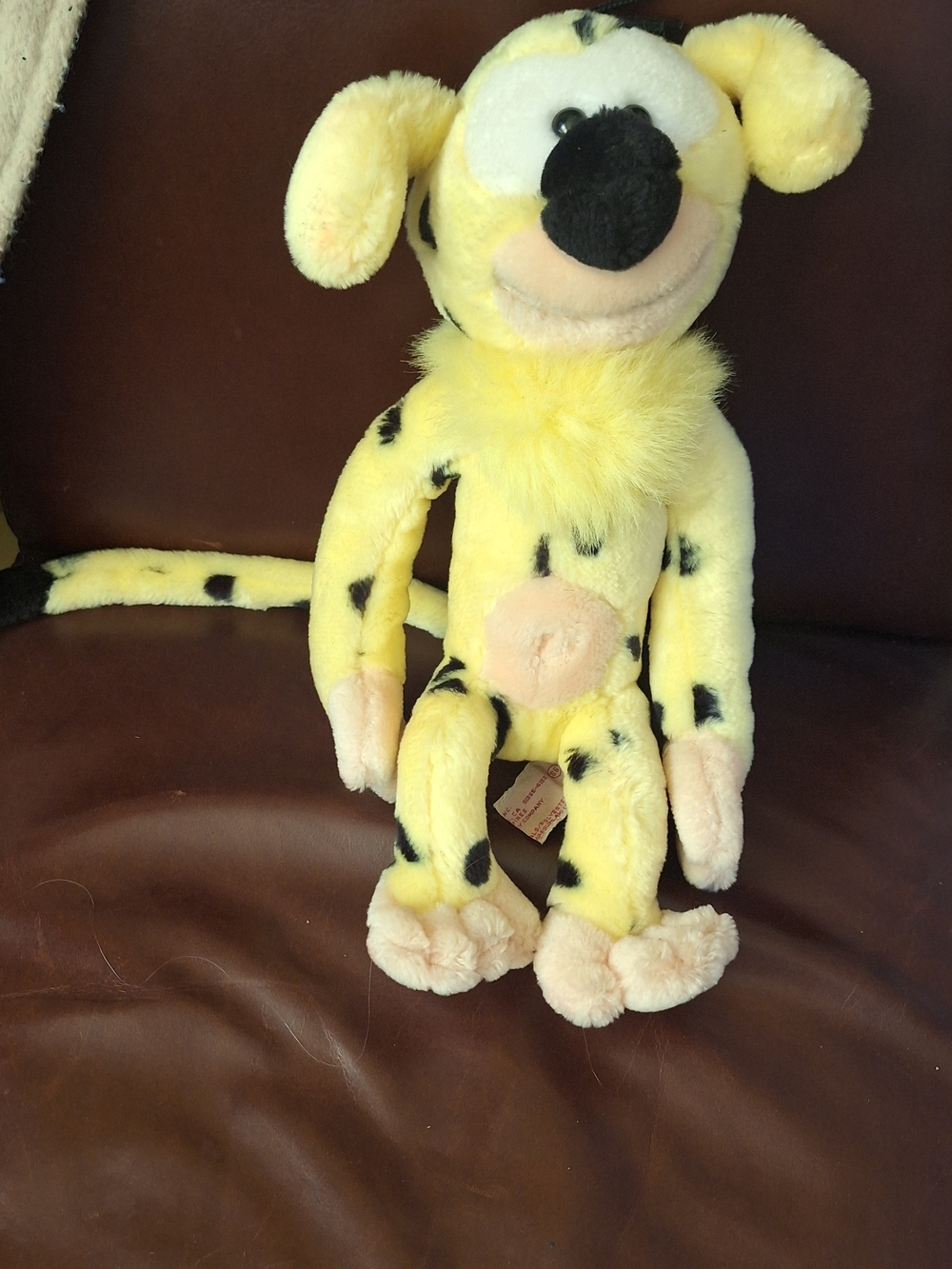 Disney Vintage Applause Marsupiaimi 12"plush Spotted Dog.has Some Spots.READ